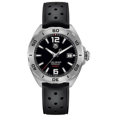  Shop Authentic Tag Heuer Formula 1 Automatic Black Dial Black Rubber Strap Watch for Men - WAZ2113.FT8023 - Luxxuri