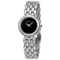  Shop Authentic Versace V-Flare Quartz Black Dial Silver Steel Strap Watch for Women - VEBN00618 - Luxxuri
