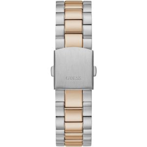  Shop Authentic Guess Connoisseur Quartz Blue Dial Two Tone Steel Strap Watch For Men - GW0265G12 - Luxxuri