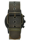  Shop Authentic Emporio Armani Luigi Quartz Chronograph Black Dial Green Mesh Bracelet Watch For Men - AR11115 - Luxxuri