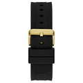 Guess Empire Chronograph Quartz Black Dial Black Silicon Strap Watch For Men - GW0583G2