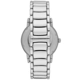  Shop Authentic Emporio Armani Meccanico Automatic Skeleton Black Dial Silver Steel Strap Watch For Men - AR60021 - Luxxuri
