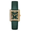  Shop Authentic Michael Kors Emery Quartz Diamonds Green Dial Green Leather Strap Watch For Women - MK4697 - Luxxuri