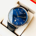  Shop Authentic Tissot Chemin Des Tourelles Powermatic 80 Blue Dial Blue Leather Strap Watch for Men - T099.407.16.047.00 - Luxxuri