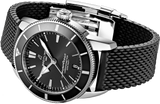  Shop Authentic Breitling Superocean Heritage B20 Automatic 44 Black Dial Black Mesh Bracelet Watch for Men - AB2030121B1S1 - Luxxuri