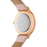  Shop Authentic Daniel Wellington Petite Rouge Pink Dial Pink Leather Strap Watch For Women - DW00100511 - Luxxuri
