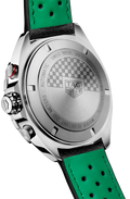 Shop Authentic Tag Heuer Formula 1 Calibre 16 Automatic Chronograph Green Dial Black Leather Strap Watch for Men - CAZ2016.FC6473 - Luxxuri