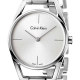  Shop Authentic Calvin Klein Dainty Silver Dial Silver Steel Strap Watch for Women - K7L23146 - Luxxuri