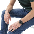  Shop Authentic Calvin Klein City Quartz Black Dial Black Leather Strap Watch for Men - K2G2G4CX - Luxxuri