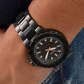  Shop Authentic Guess Track Black Dial Black Steel Strap Watch for Men - GW0426G3 - Luxxuri