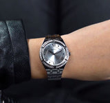  Shop Authentic Guess Cosmo Diamonds Silver Dial Silver Steel Strap Watch For Women - GW0033L1 - Luxxuri