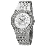  Shop Authentic Bulova Phantom Crystal Silver Dial Silver Steel Strap Watch for Men - 96A236 - Luxxuri