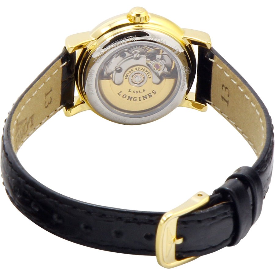  Shop Authentic Longines Presence Automatic White Dial Black Watch for Women - L4.321.2.11.2 - Luxxuri