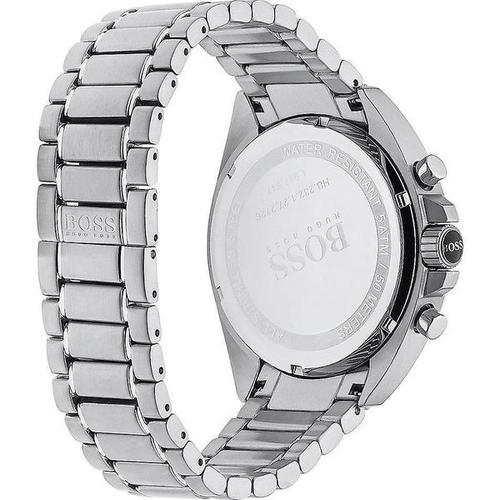  Shop Authentic Hugo Boss Ikon Chronograph White Dial Silver Steel Strap Watch for Men - 1512962 - Luxxuri