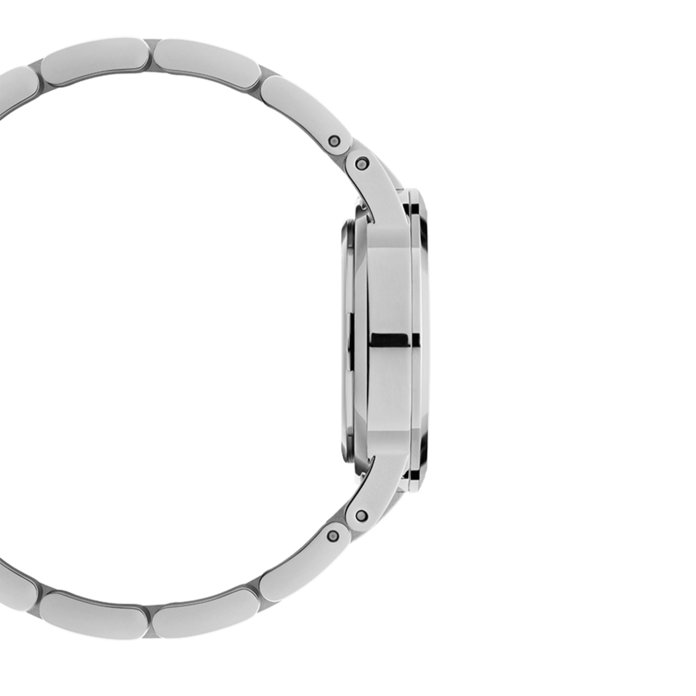  Shop Authentic Daniel Wellington Iconic Link Unitone Silver Dial Silver Steel Strap Watch For Women - DW00100402 - Luxxuri