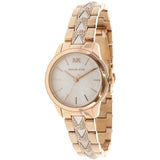  Shop Authentic Michael Kors Runway Mercer Mother of Pearl White Dial Two Tone Steel Strap Watch For Women - MK6674 - Luxxuri