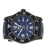  Shop Authentic Breitling Superocean Automatic 46mm Blue Dial Blue Rubber Strap Watch for Men - M17368D71C1S1 - Luxxuri
