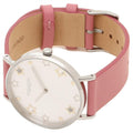 Coach Perry Mother of Pearl White Dial Pink Leather Strap Watch for Women - 14503243