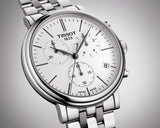  Shop Authentic Tissot Carson Premium White Dial Silver Steel Strap Watch For Men - T122.417.11.011.00 - Luxxuri