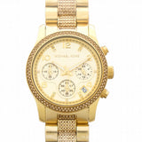  Shop Authentic Michael Kors Runway Gold Dial Gold Steel Strap Watch for Women - MK5826 - Luxxuri
