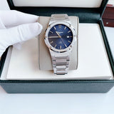  Shop Authentic Salvatore Ferragamo F-80 Classic Blue Dial Silver Steel Strap Watch for Men - SFDT01320 - Luxxuri