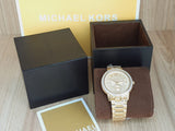  Shop Authentic Michael Kors Madelyn Quartz Gold Dial Gold Steel Strap Watch For Women - MK6287 - Luxxuri