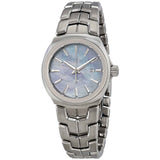  Shop Authentic Tag Heuer Link Quartz Mother of Pearl Dial Silver Steel Strap Watch for Women - WBC1311.BA0600 - Luxxuri