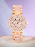  Shop Authentic Michael Kors Parker Pink Dial Two Tone Steel Strap Watch for Women - MK5896 - Luxxuri