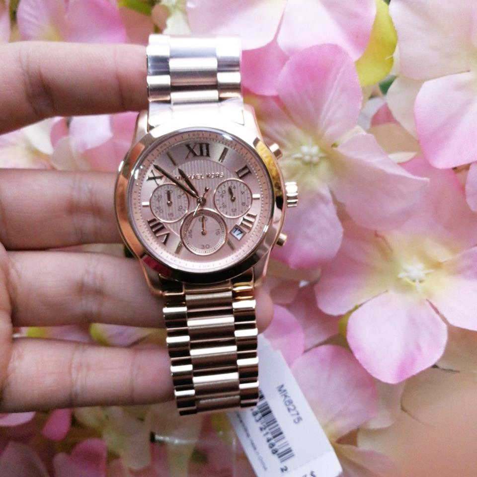  Shop Authentic Michael Kors Cooper Rose Gold Rose Gold Steel Strap Watch for Women - MK6275 - Luxxuri