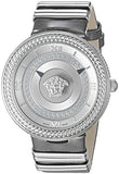  Shop Authentic Versace V Metal Icon Silver Dial Silver & Grey Strap Watch for Women - VLC120016 - Luxxuri