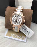  Shop Authentic Michael Kors Bradshaw Silver Dial Two Tone Steel Strap Watch for Women - MK5907 - Luxxuri