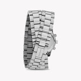  Shop Authentic Michael Kors Runway Chronograph Analog Silver Dial Silver Steel Strap Watch for Women - MK7454 - Luxxuri