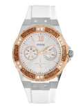  Shop Authentic Guess Limelight White Dial White Rubber Strap Watch for Women - W1053L2 - Luxxuri