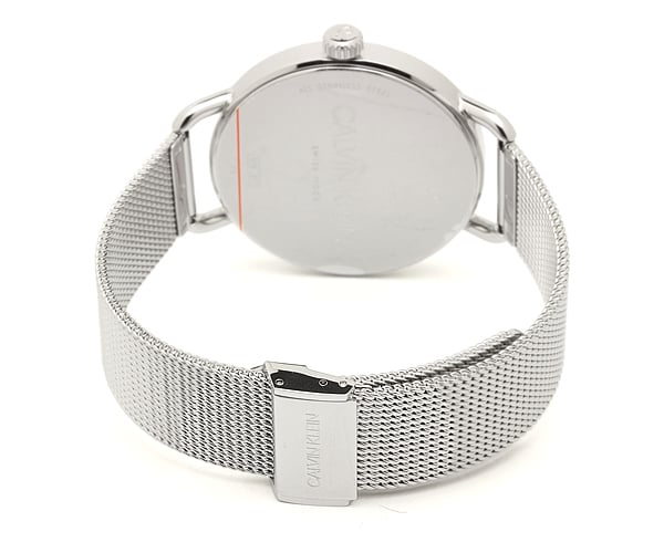  Shop Authentic Calvin Klein Even Quartz White Dial Silver Steel Strap Watch for Women - K7B21126 - Luxxuri
