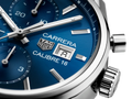  Shop Authentic Tag Heuer Carrera Chronograph 41mm Blue Dial Silver Steel Strap Watch for Men - CBK2112.BA0715 - Luxxuri