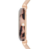  Shop Authentic Emporio Armani Mother of Pearl Dial Beige Leather Strap Watch For Women - AR11004 - Luxxuri