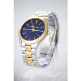 Shop Authentic Michael Kors Slim Runway Blue Dial Two Tone Steel Strap Watch for Women - MK3479 - Luxxuri