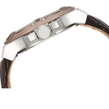  Shop Authentic Guess Rigor Analogue Quartz Blue Dial Brown Leather Strap Watch For Men - W0040G10 - Luxxuri