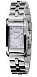  Shop Authentic Emporio Armani Donna Mother Of Pearl White Dial Silver Steel Strap Watch for Women - AR3167 - Luxxuri