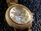  Shop Authentic Michael Kors Camille Silver Diamonds Dial Gold Steel Strap Watch for Women - MK5756 - Luxxuri