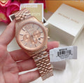  Shop Authentic Michael Kors Lexington Rose Gold Dial Rose Gold Steel Strap Watch for Men - MK8319 - Luxxuri