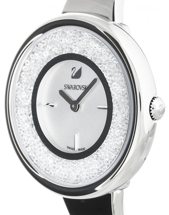  Shop Authentic Swarovski Crystalline Pure Silver Dial Silver Steel Strap Watch for Women - 5269256 - Luxxuri