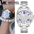  Shop Authentic Michael Kors Bradshaw Quartz Silver Dial Silver Steel Strap Watch For Women - MK6320 - Luxxuri