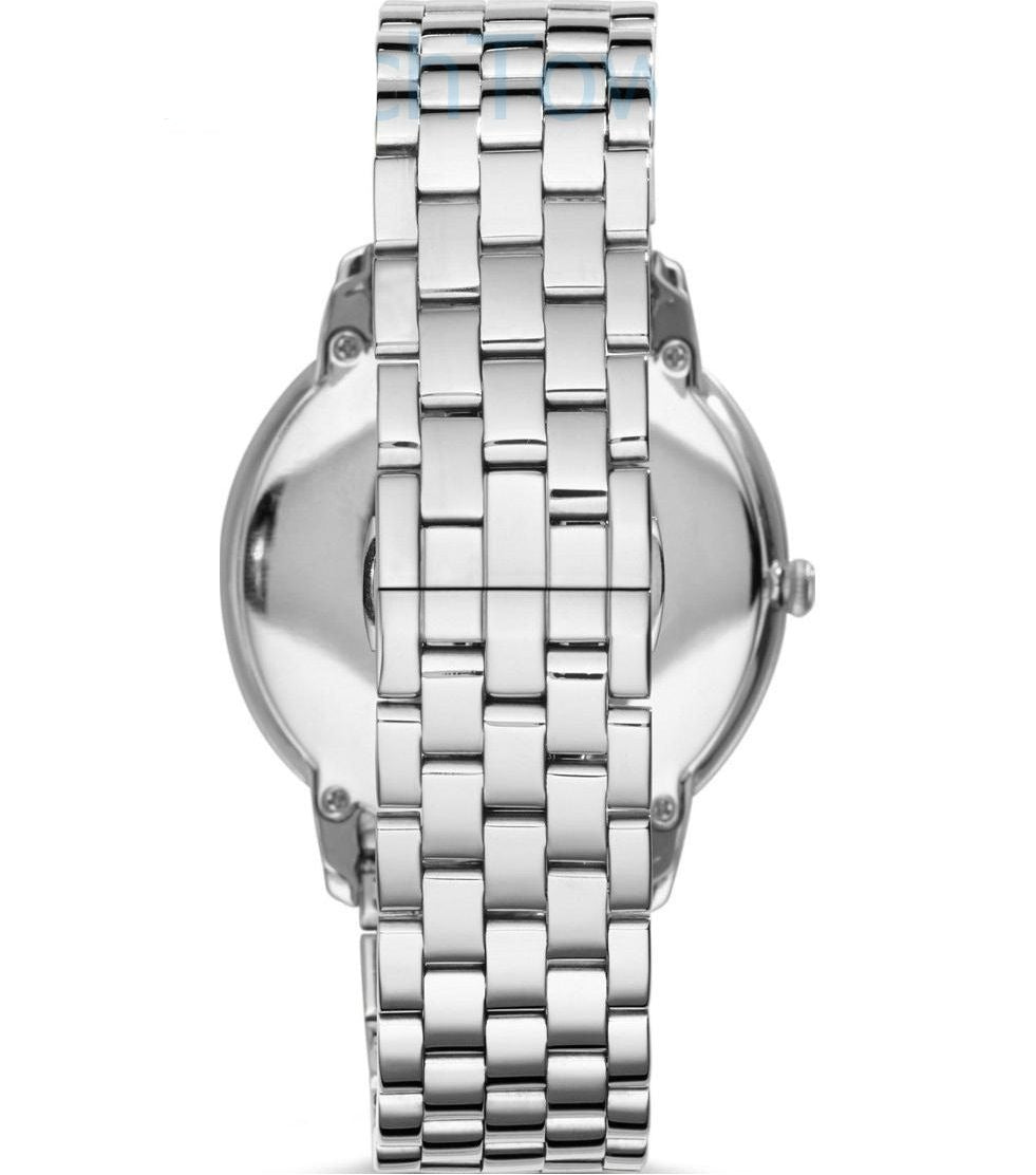  Shop Authentic Emporio Armani Classic Quartz Silver Dial Silver Steel Strap Watch For Men - AR1745 - Luxxuri