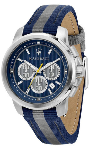  Shop Authentic Maserati Royale 44mm Stainless Steel Fiber Strap Watch For Men - R8871637001 - Luxxuri