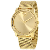  Shop Authentic Movado Bold Gold Dial Gold Mesh Bracelet Watch for Women - 3600242 - Luxxuri