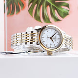  Shop Authentic Tissot Carson Automatic Silver Dial Two Tone Steel Strap Watch For Women - T085.207.22.011.00 - Luxxuri