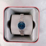  Shop Authentic Emporio Armani Gianni T Bar Quartz Blue Dial Two Tone Steel Strap Watch For Women - AR11222 - Luxxuri