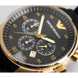  Shop Authentic Emporio Armani Sportivo Quartz Black Dial Black Steel Strap Watch For Men - AR8023 - Luxxuri