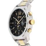  Shop Authentic Hugo Boss Professional Black Dial Two Tone Steel Strap Watch for Men - 1513529 - Luxxuri